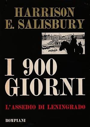 I 900 GIORNI. L'assedio di Leningrado - Harrison E. Salisbury - copertina