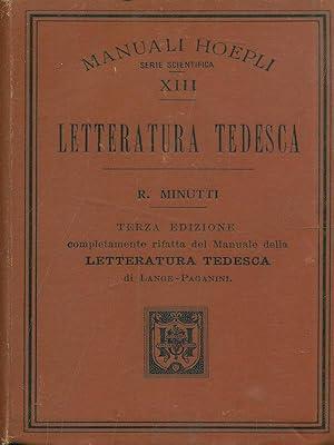 Letteratura Tedesca - copertina
