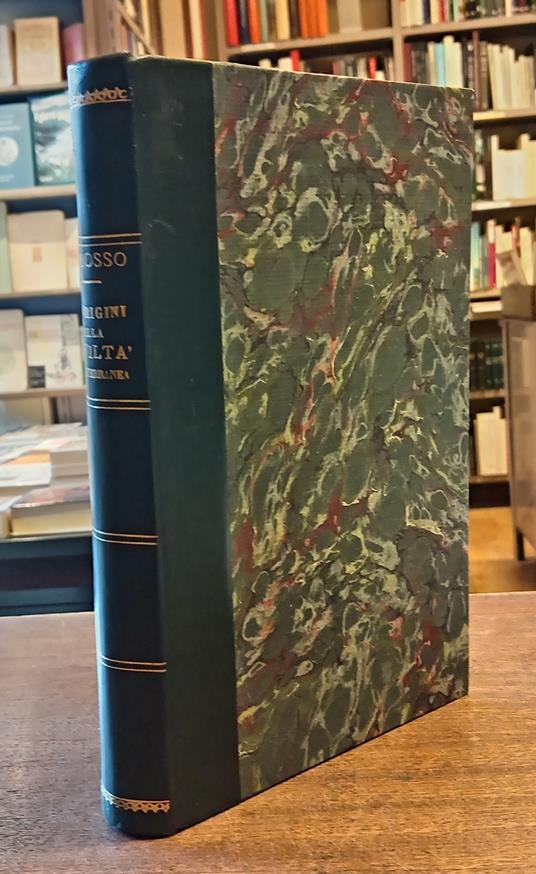 Le Origini Della Civilta' Mediterranea - Angelo Mosso - copertina