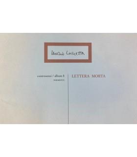 Lettera morta - Mario Lunetta - copertina