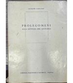 Prolegomeni alla lettura del Leopardi