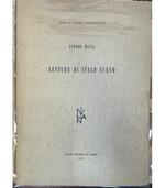 Lettura di Italo Svevo
