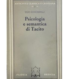 Psicologia e semantica di Tacito - Ugo Zuccarelli - copertina