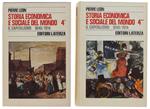 STORIA ECONOMICA E SOCIALE DEL MONDO, Volume 4 (in 2 tomi): IL CAPITALISMO 1840/1914. - Léon Pierre - Laterza, Storia e Società, - 1979