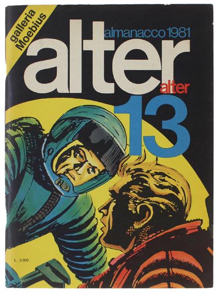 ALTER ALTER 13. Almanacco 1981 [ottimo stato] - Del Buono Oreste (direttore) - Milano Libri, - 1980 - copertina