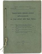 DISPOSIZIONI LEGISLATIVE, REGOLAMENTARI E MINISTERIALI SULL'AVANZAMENTO NEI NEI CORPI MILITARI DELLA REGIA MARINA. - Lista Navale Italiana. - Officina Poligrafica Italiana, - 1913
