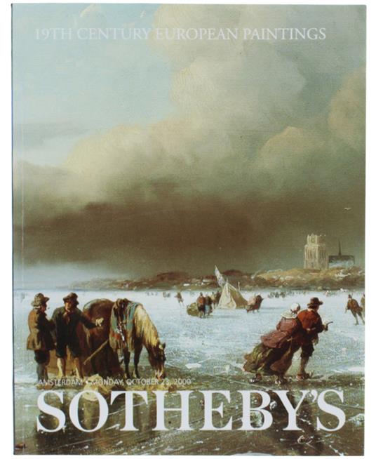 19TH CENTURY EUROPEAN PAINTINGS, INCLUDING GERMAN AND AUSTRIAN PAINTINGS. Amsterdam, Monday, October 23, 2000. - Sotheby's. - Sotheby's, - 2000 - copertina