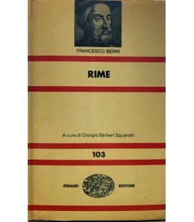 Rime - Francesco Berni - copertina