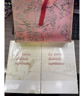poesia dialettale napoletana. Testi e note. 2 voll - Enrico Malato - copertina