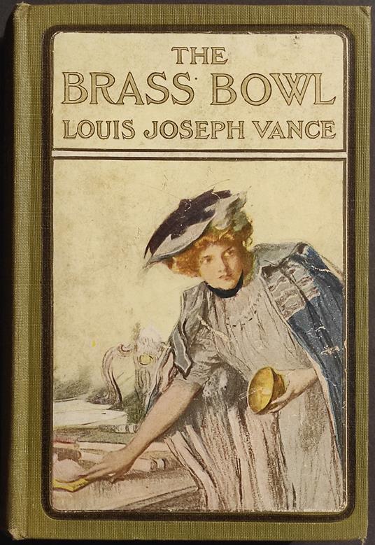 The Brass Bowl - L.J. Vance - Ed. A.L. Burt Company - Cop. 1907 - copertina