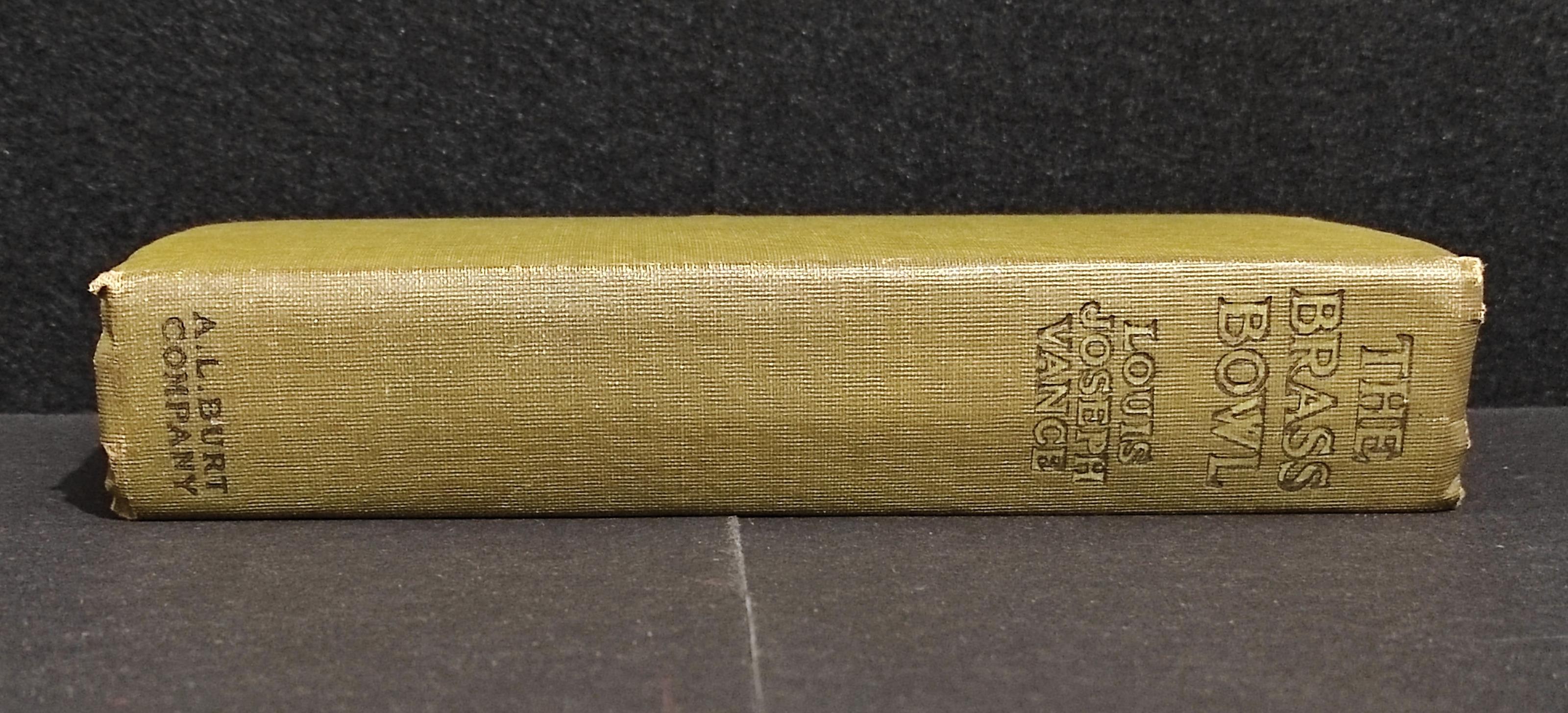 The Brass Bowl - L.J. Vance - Ed. A.L. Burt Company - Cop. 1907