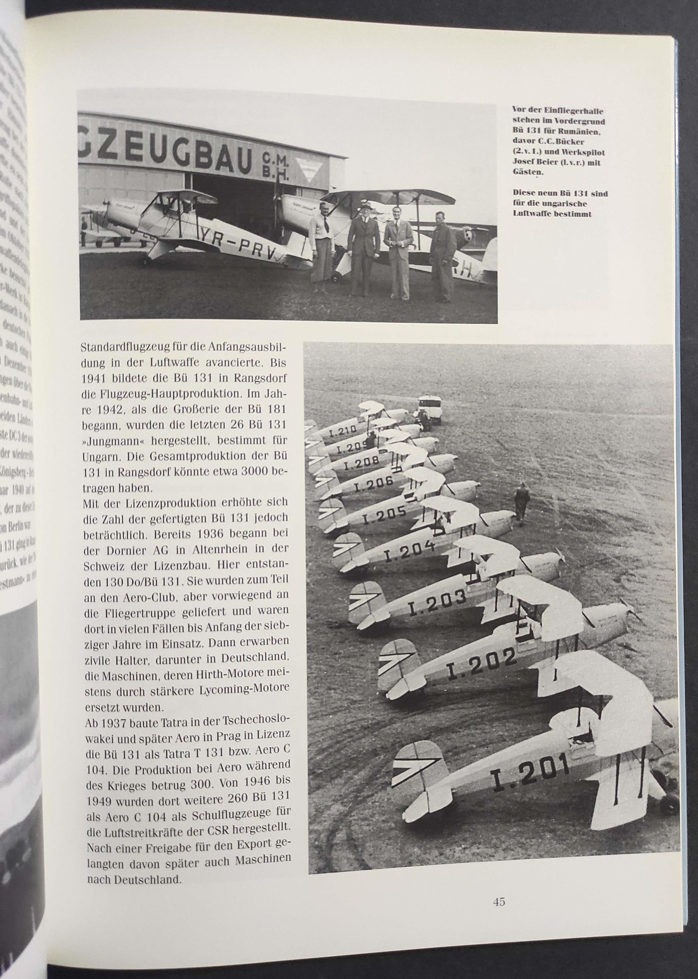 Bucker-Flugzeugbau - S. Wietstruk - Aviatic Verlag - 1999