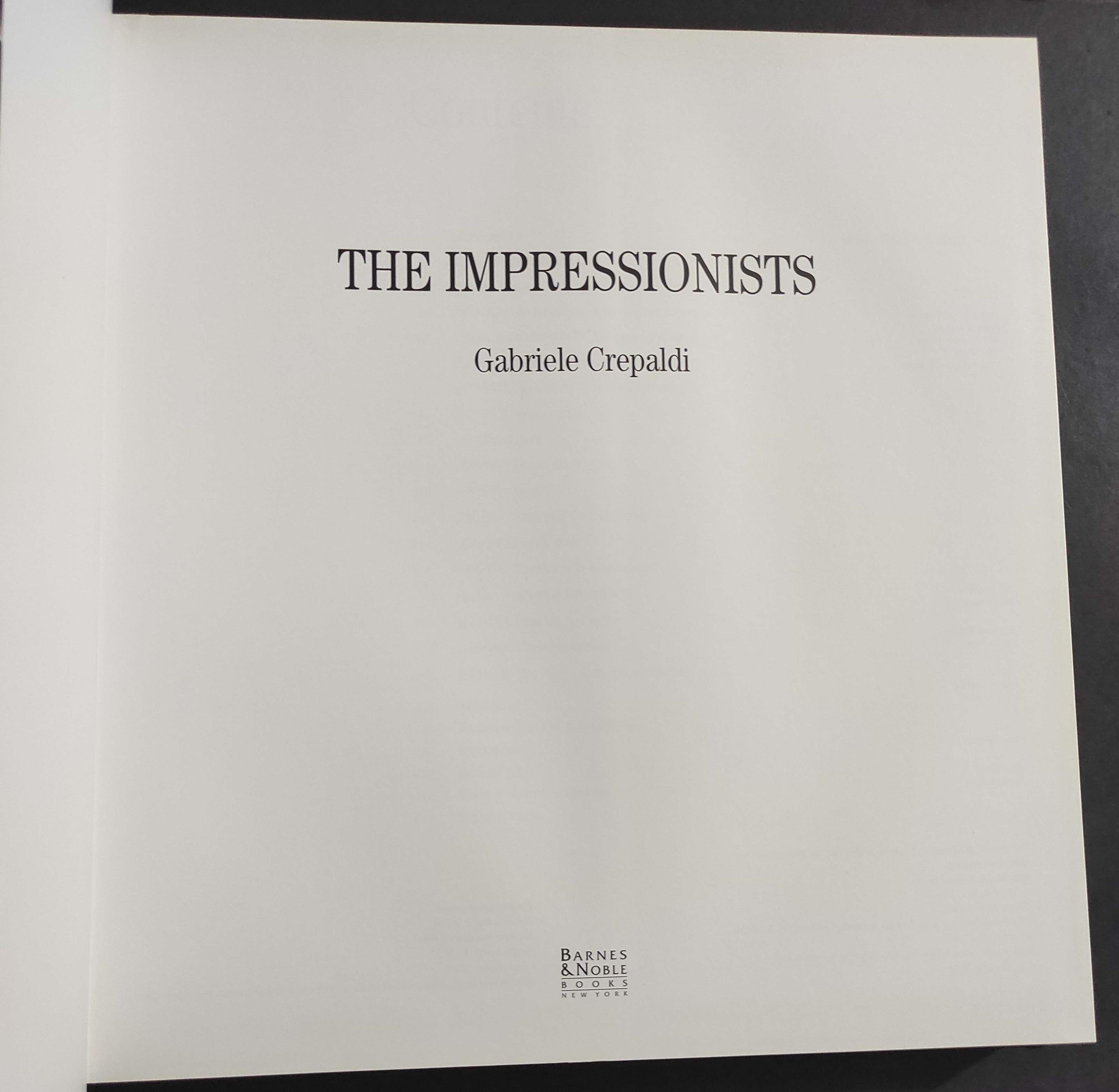 The Impressionists - G. Crepaldi - Ed. Barnes & Noble Books - 2002