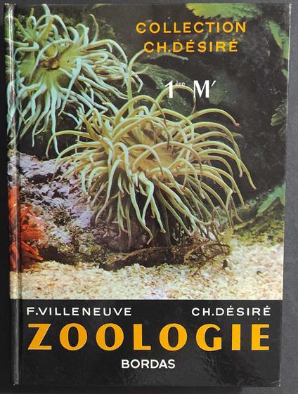 Zoologie - F. Villeneuve - Ed. Bordas - 1963 - copertina