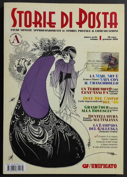Storie di Posta - Studi Notizie Approfondimenti - Ed. C.I.F. - Vol. 1 2010 - copertina