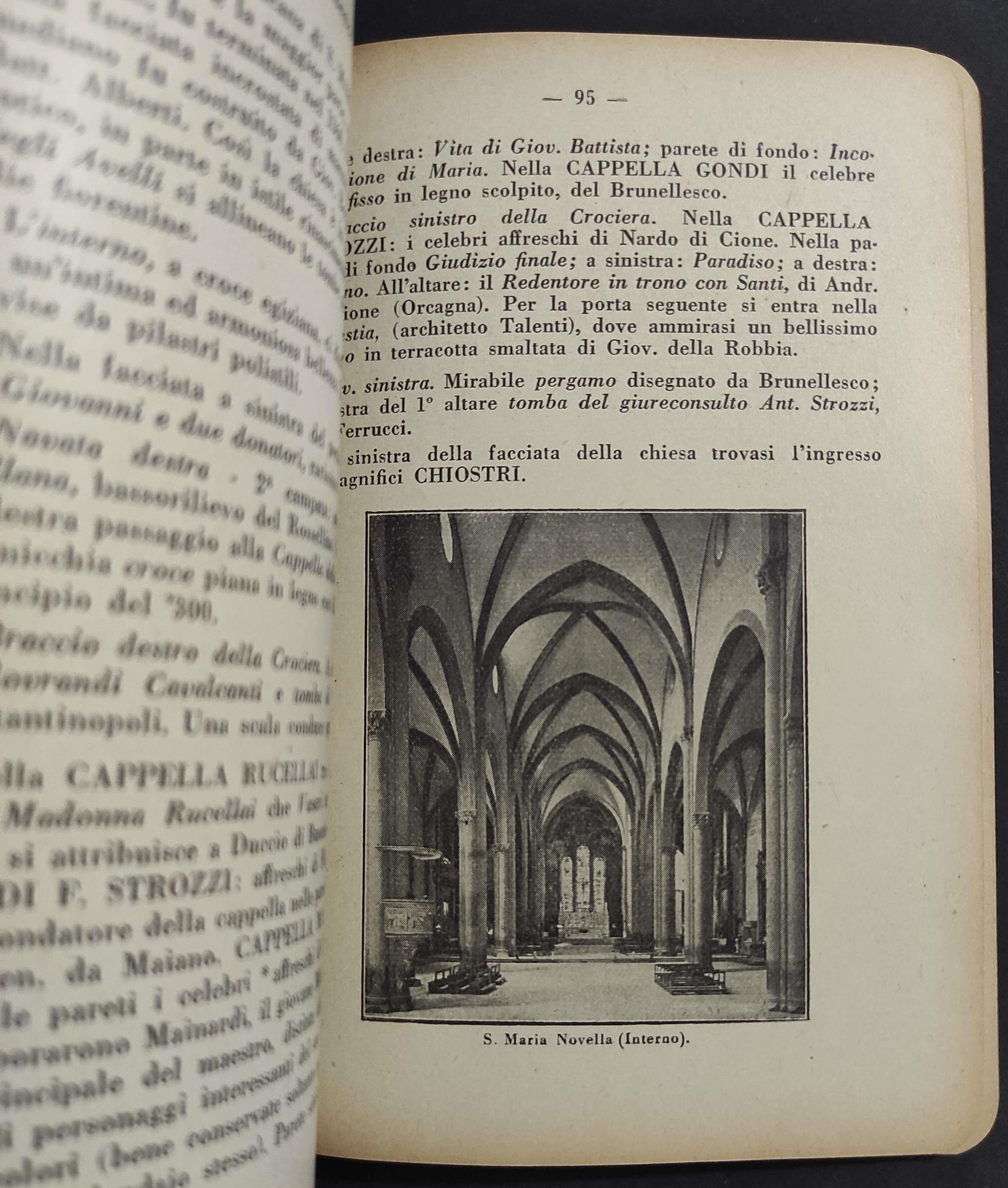 Firenze e i Suoi Dintorni - Breve Guida Artistica - F. Bigliazzi - Ed. Capello - 1940