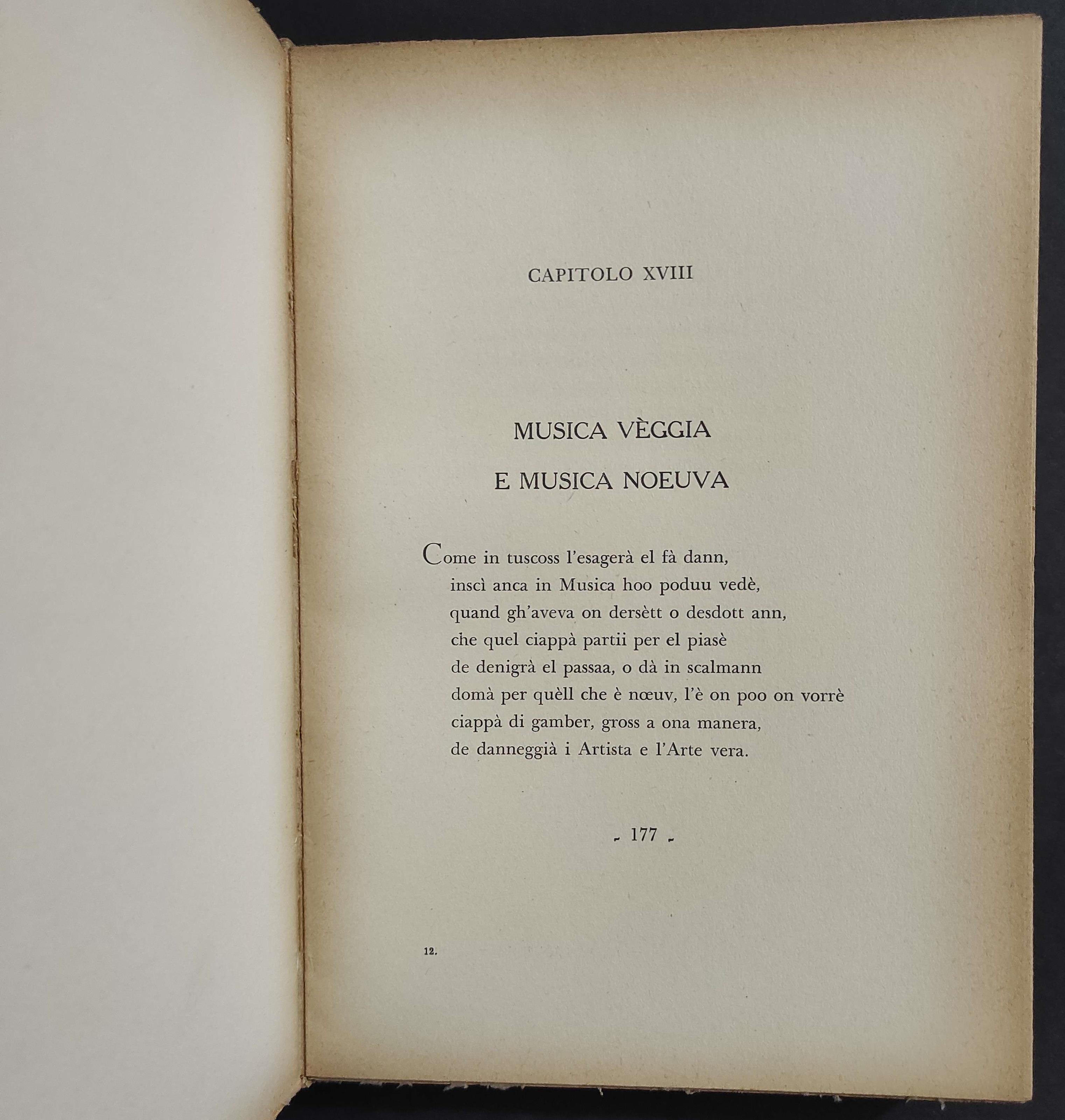 Memòri d'On Pivell de Settant'ann e Poesie Varie - C. Cima - Ed. Ceschina - 1950