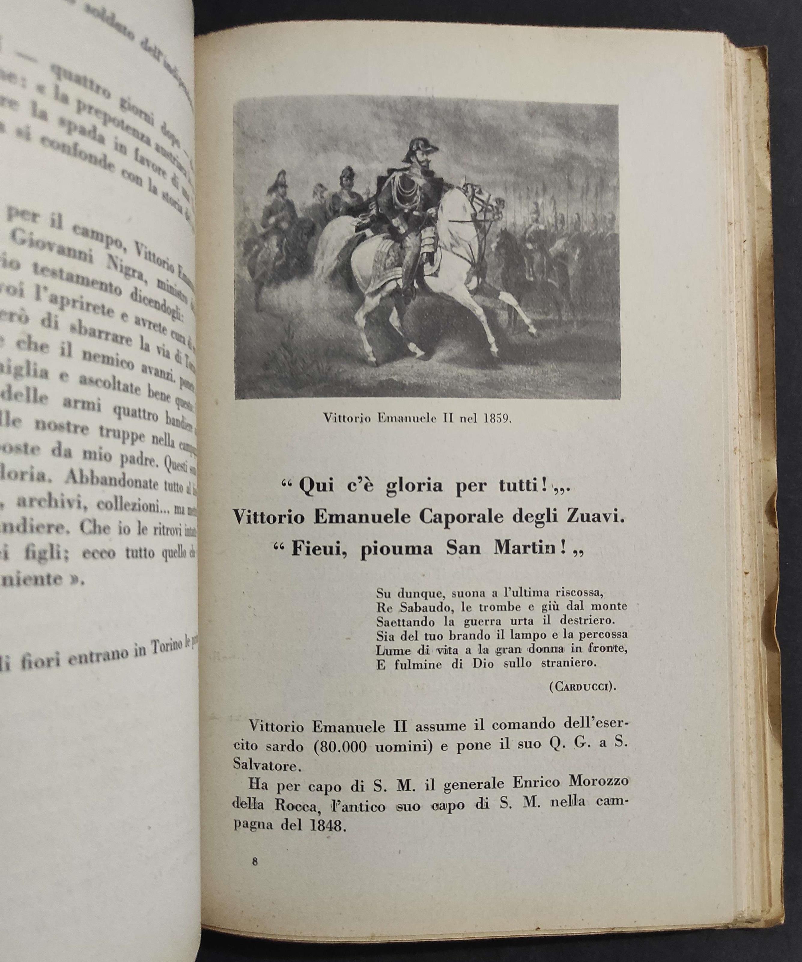 Vittorio Emanuele II - C. Assum - Ed. Chiantore - 1935