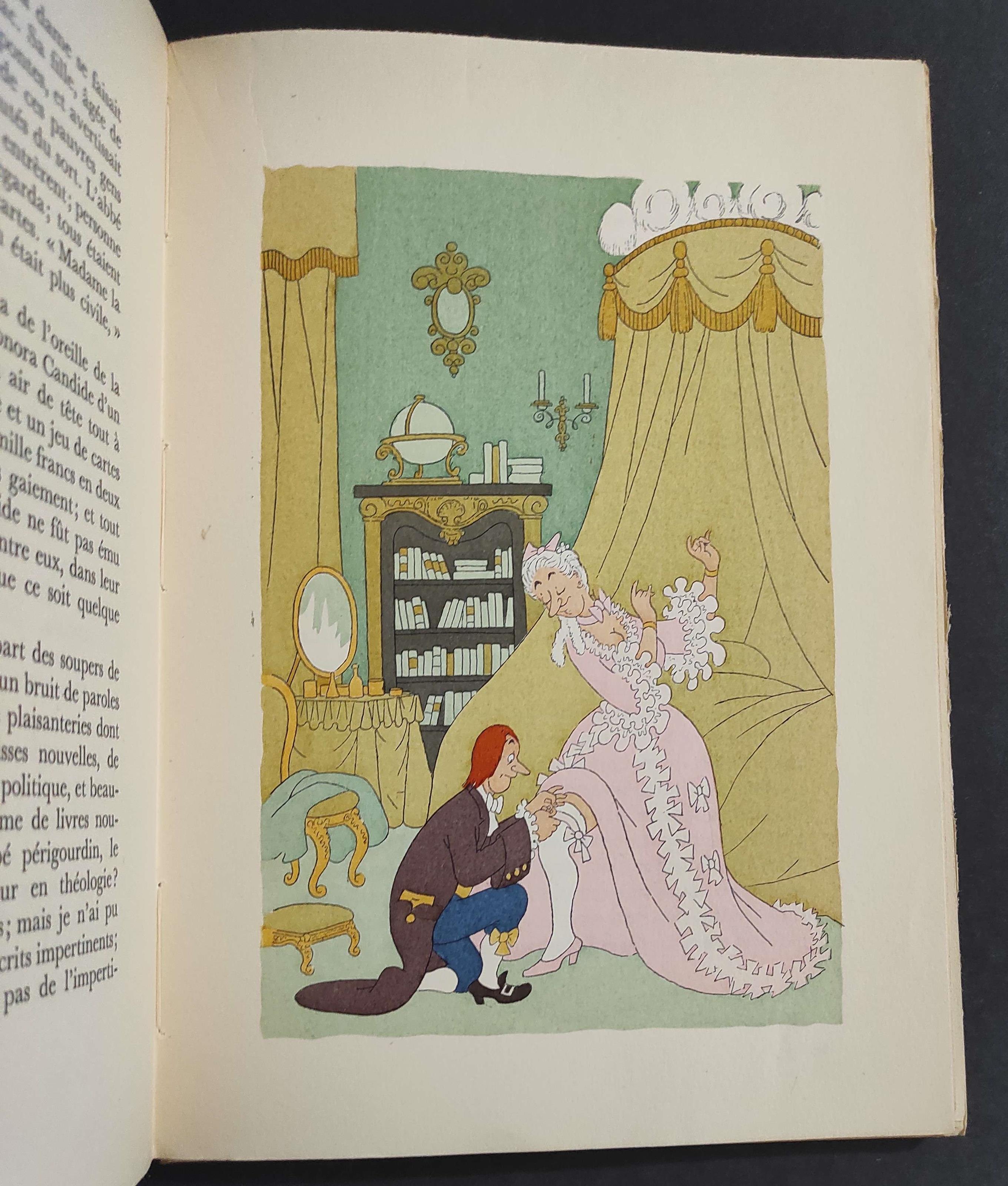 Candide ou l'Optimisme - Voltaire - Dessins de Dubout - Ed. Du Demi-Jour - 1957