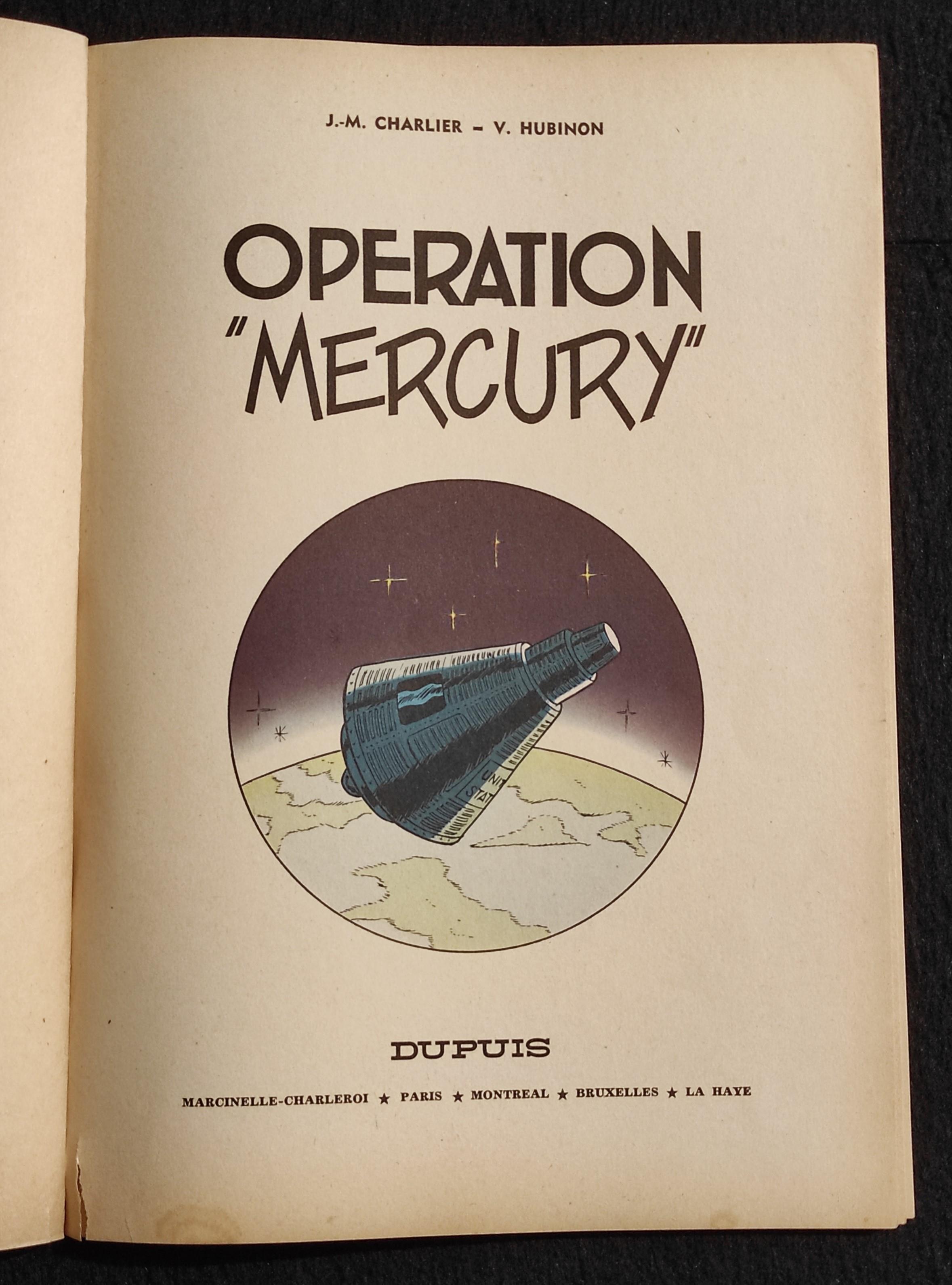 Les Aventures De Buck Danny - Operation Mercury - Ed. Dupuis - C. 1967