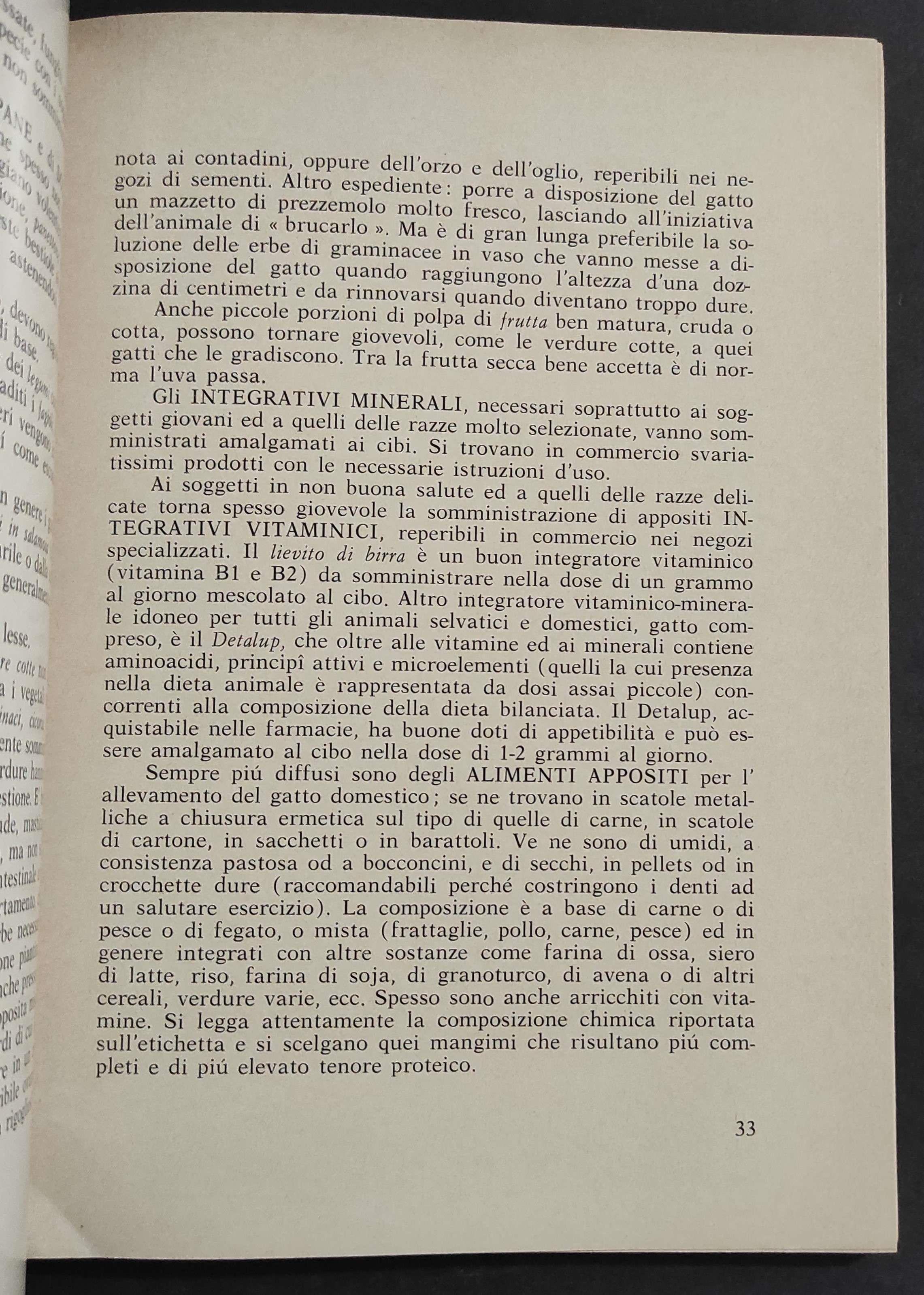 Manuale Pratico per gli Amici del Gatto - V. Manassé - Ed. Encia - 1973