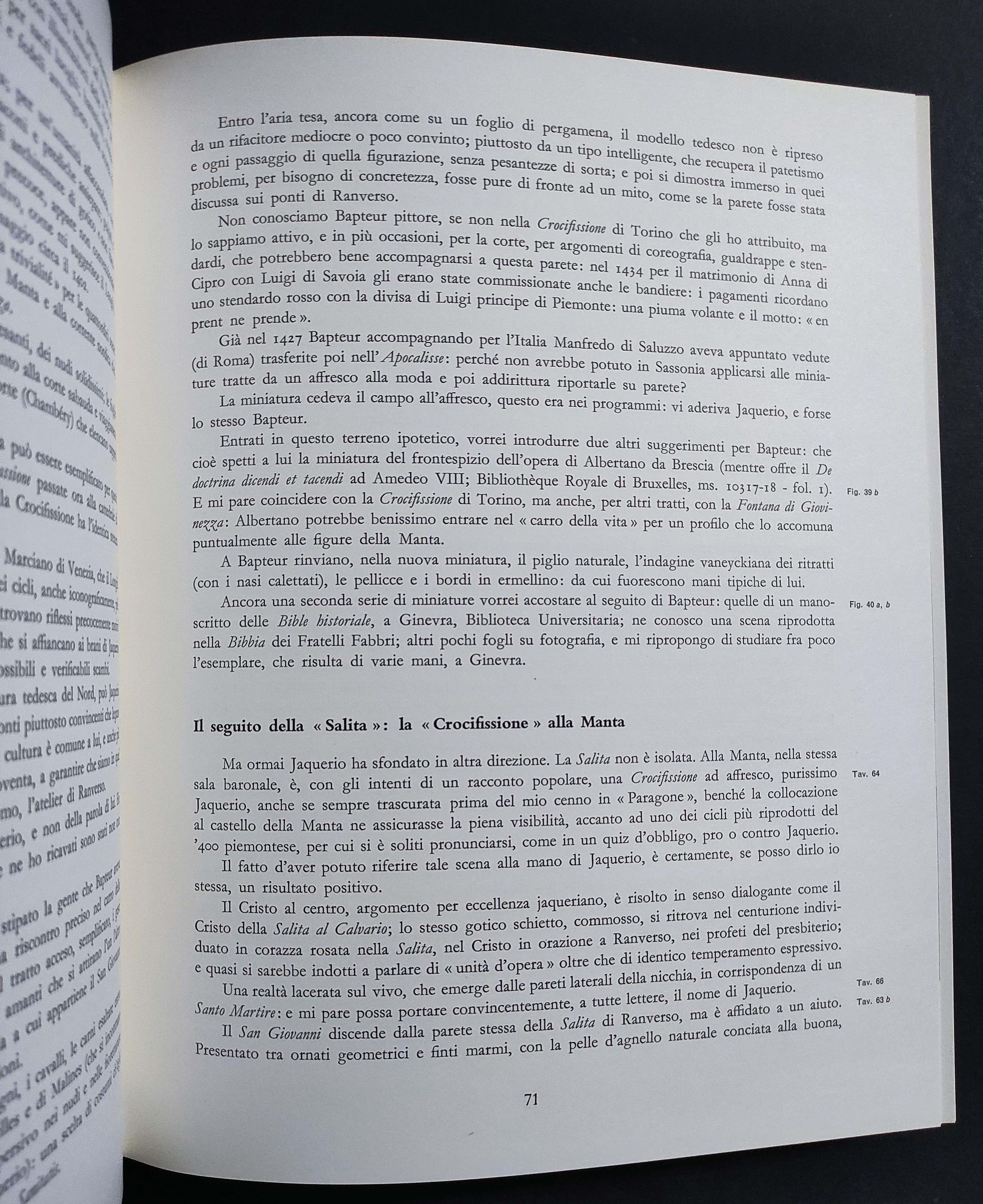 Jaquerio e il Realismo Gotico in Piemonte - A. Griseri - Ed. F.lli Pozzo - 1966