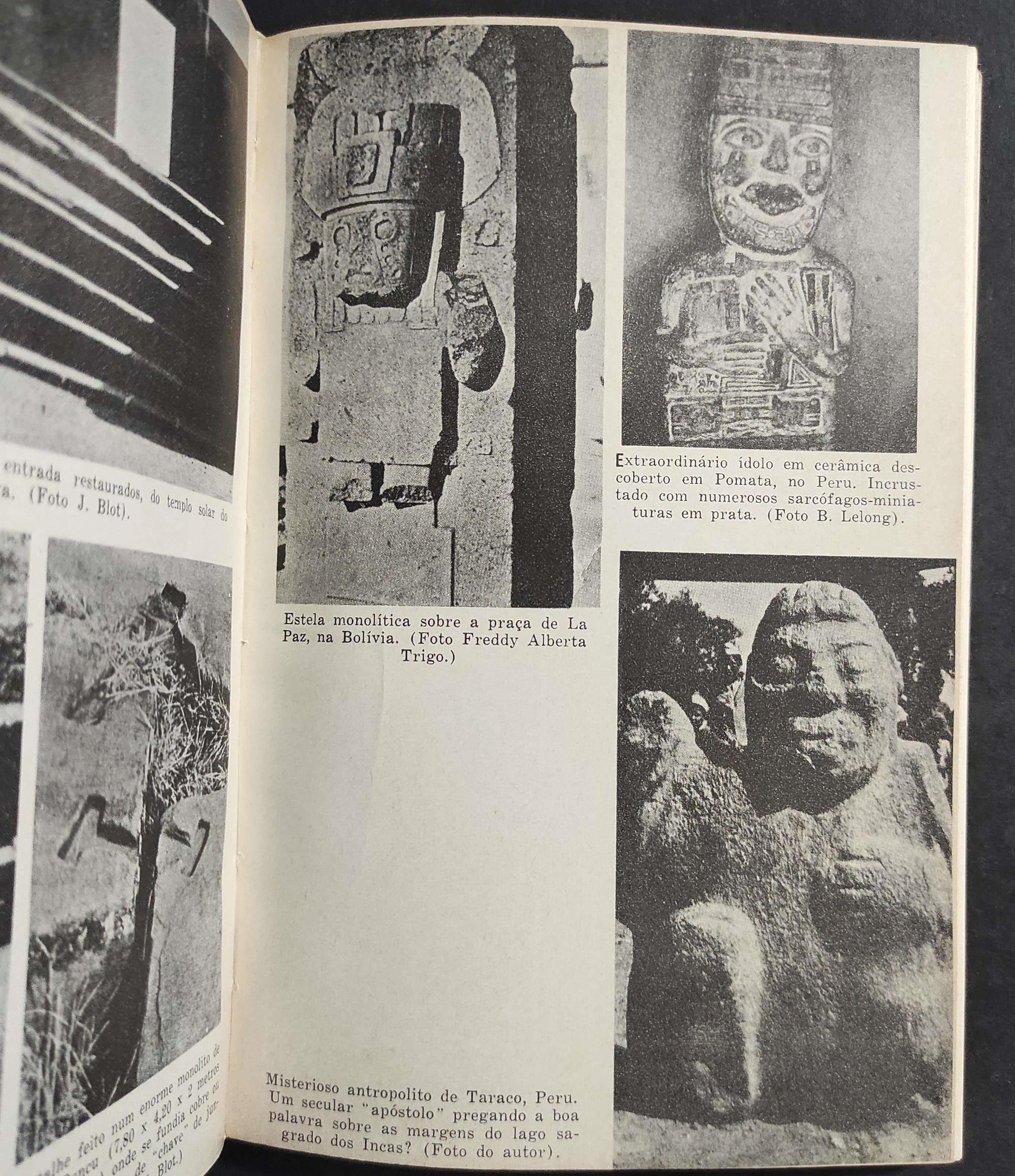 Tiahuanaco 10.000 Anos de Enigmas Incas - S. Waisbard - Ed. Hemus - 1976