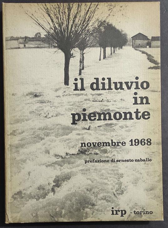 Il Diluvio in Piemonte - Novembre 1968 - E. Caballo - Ed. IRP - 1968 - Ernesto Caballo - copertina