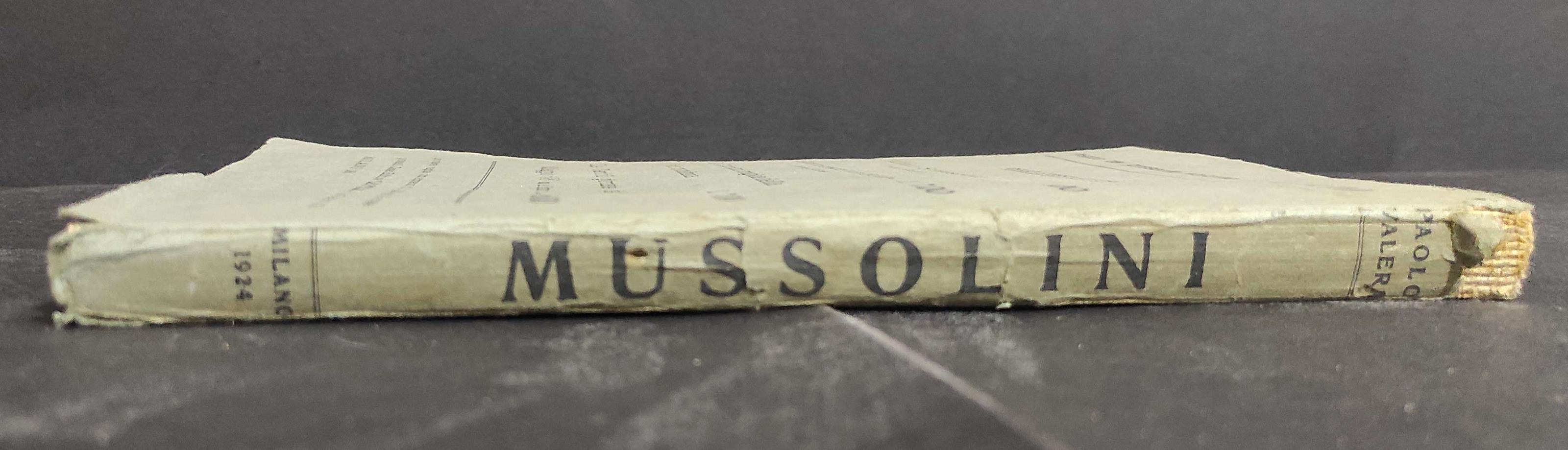 Mussolini - P. Valera - Ed. La Folla - 1924