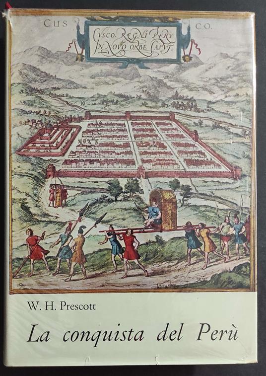 Conquista del Perù - W. H. Prescott - Ed. Le Maschere - 1959 - William H. Prescott - copertina