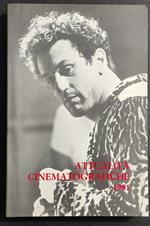 Attualità Cinematografiche 1981 - L. Bini - Ed. Letture