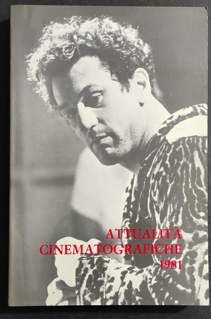 Attualità Cinematografiche 1981 - L. Bini - Ed. Letture - Luigi Bini - copertina