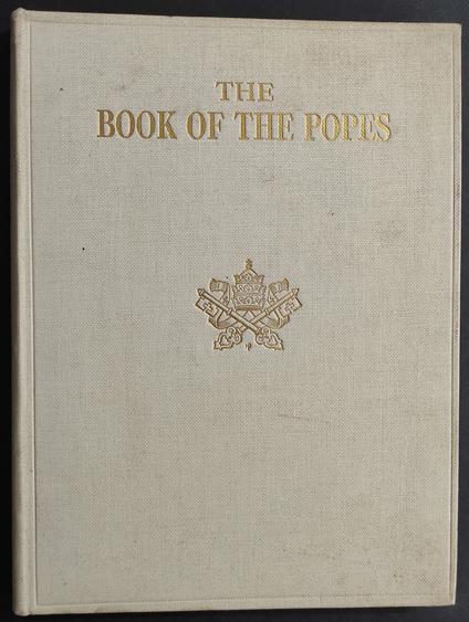 The Book of the Popes - F. J. Bayer - Ed. Methuen & Co - copertina