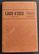 Guida Turistica - Lago d'Iseo - N. Bonfandini - Ed. Pro Lago d'Iseo - 1935