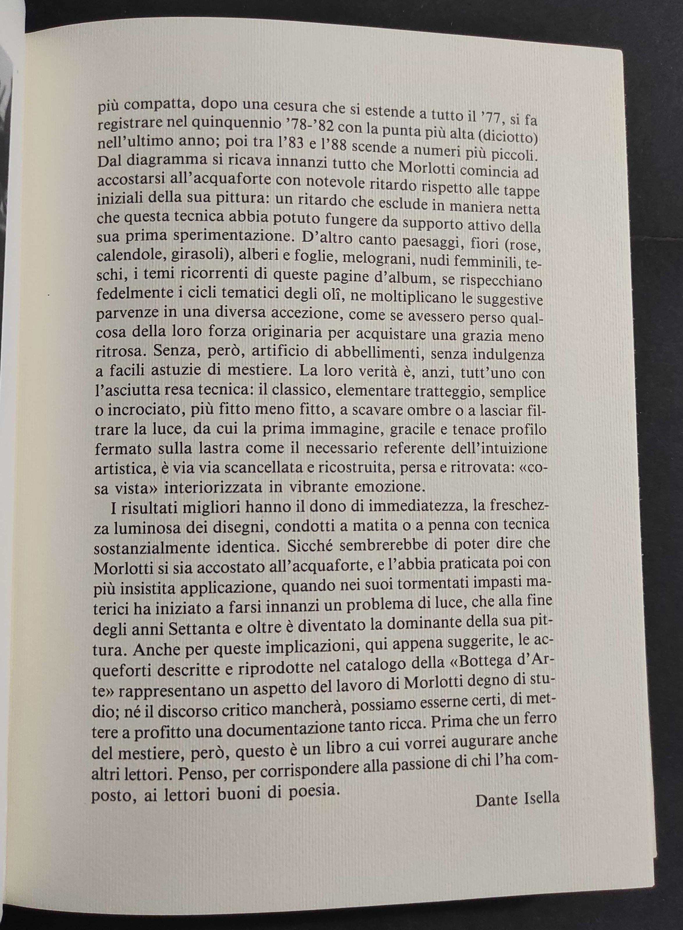 Ennio Morlotti - Opera Incisa - D. Isella - Ed. Repetto & Massucco - 1990