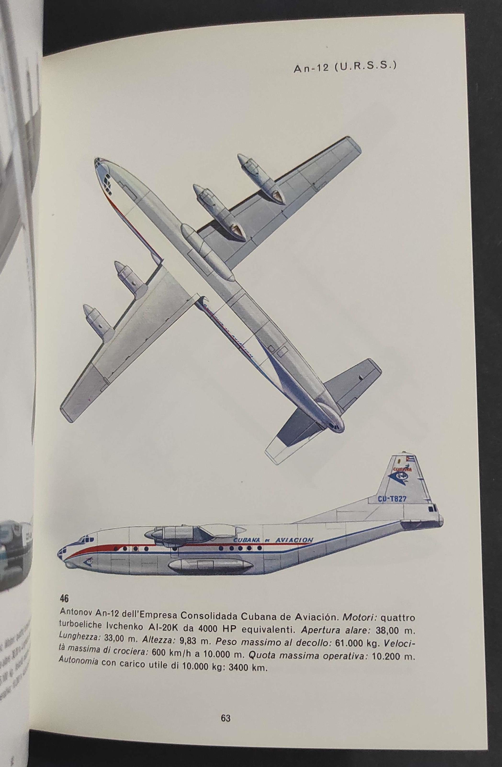 Aerei Civili dal 1946 ad Oggi - K. Munson - Ed. S.A.I.E. - 1969