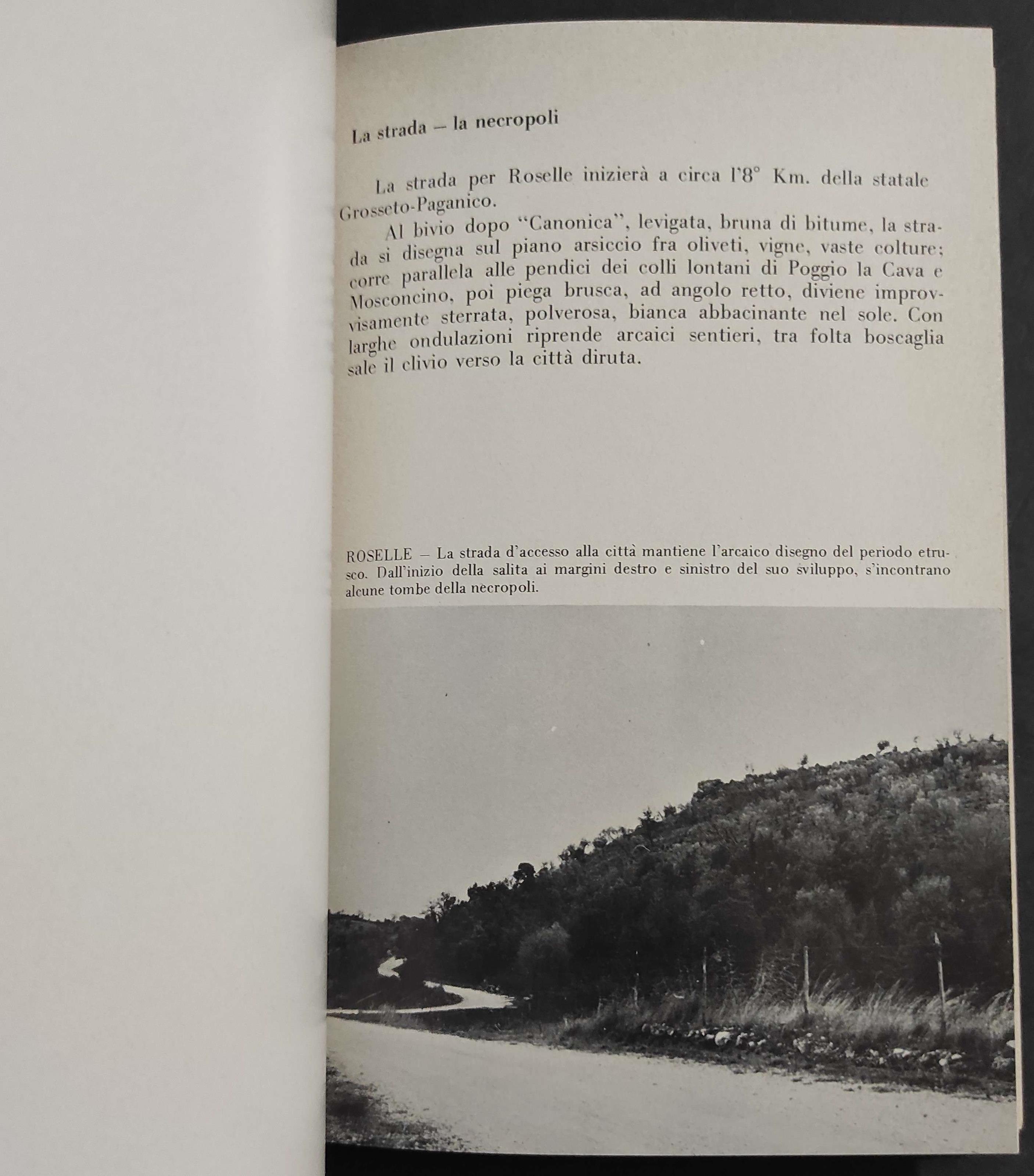Roselle - Profilo di Una Città Etrusca - V. Melani - M. Vergari - Ed. Tellini - 1974