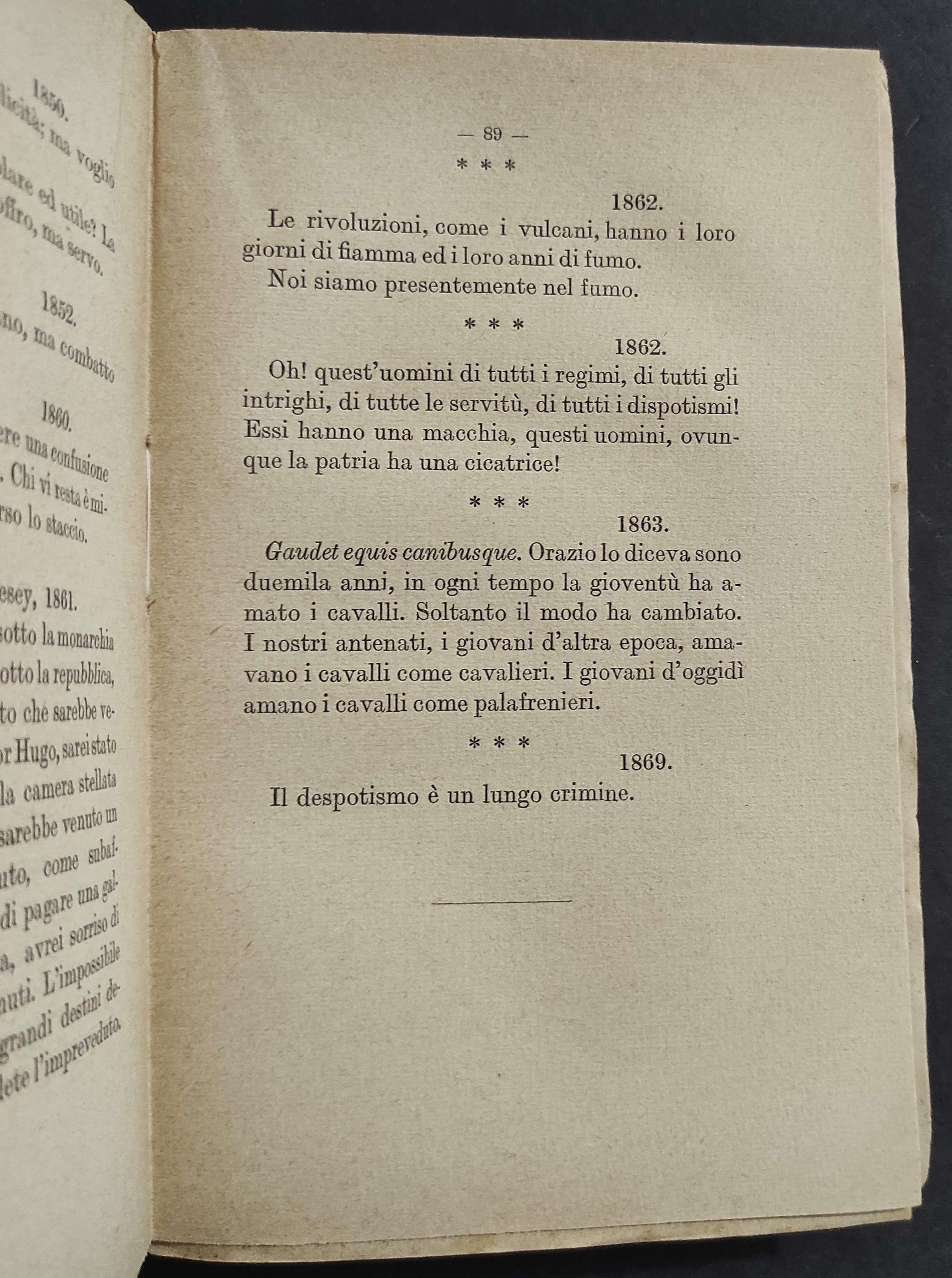 Post-Scriptum della Mia Vita di Victor Hugo - Ed. Voghera - 1909