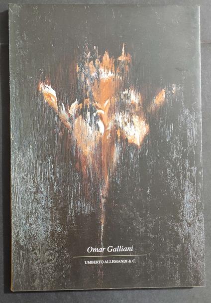 Omar Galliani - Ed. Umberto Allemandi - 1991 - copertina