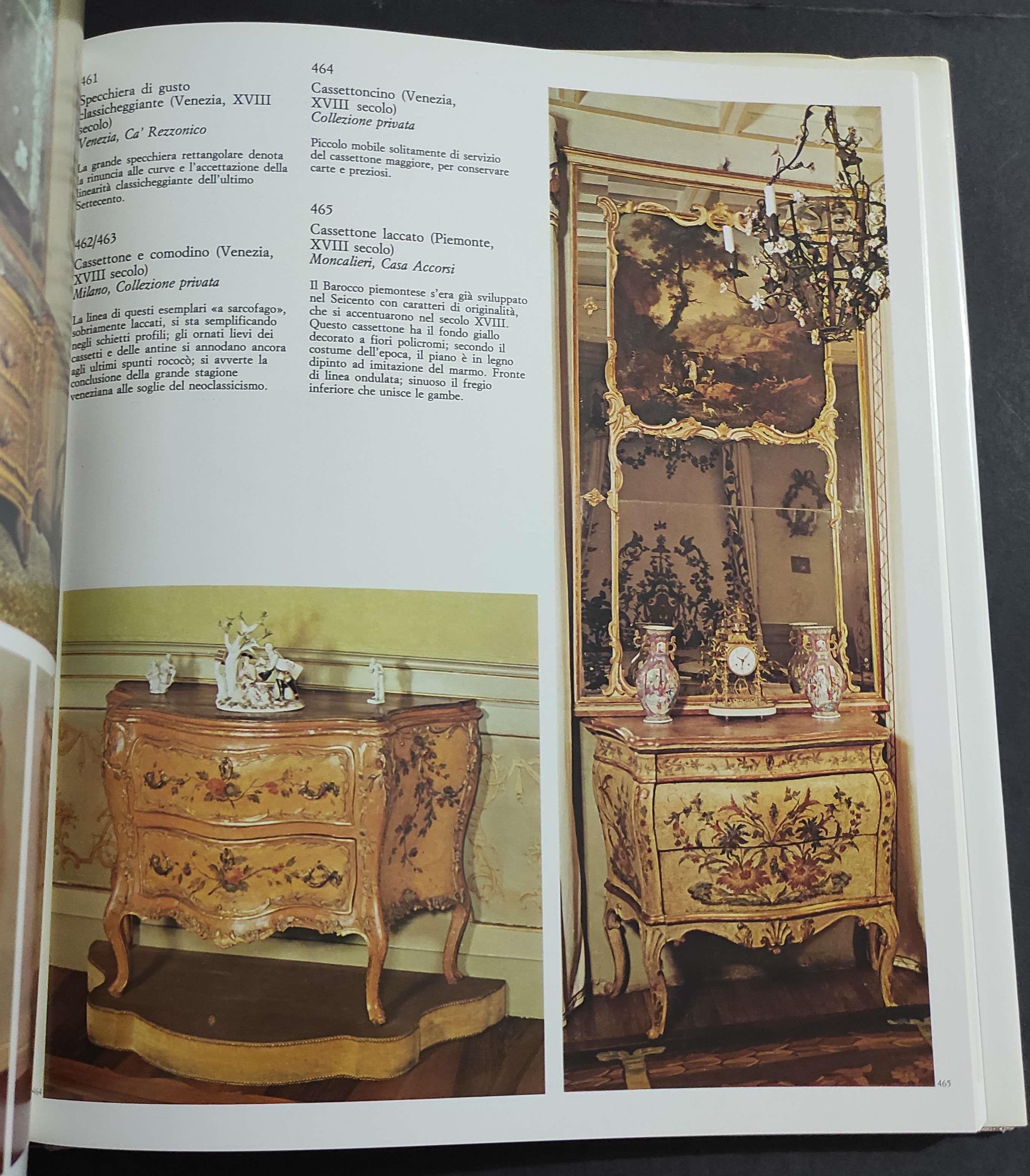 L' Arte del Legno e del Mobile in Italia - S. Colombo - Ed. Bramante - 1981