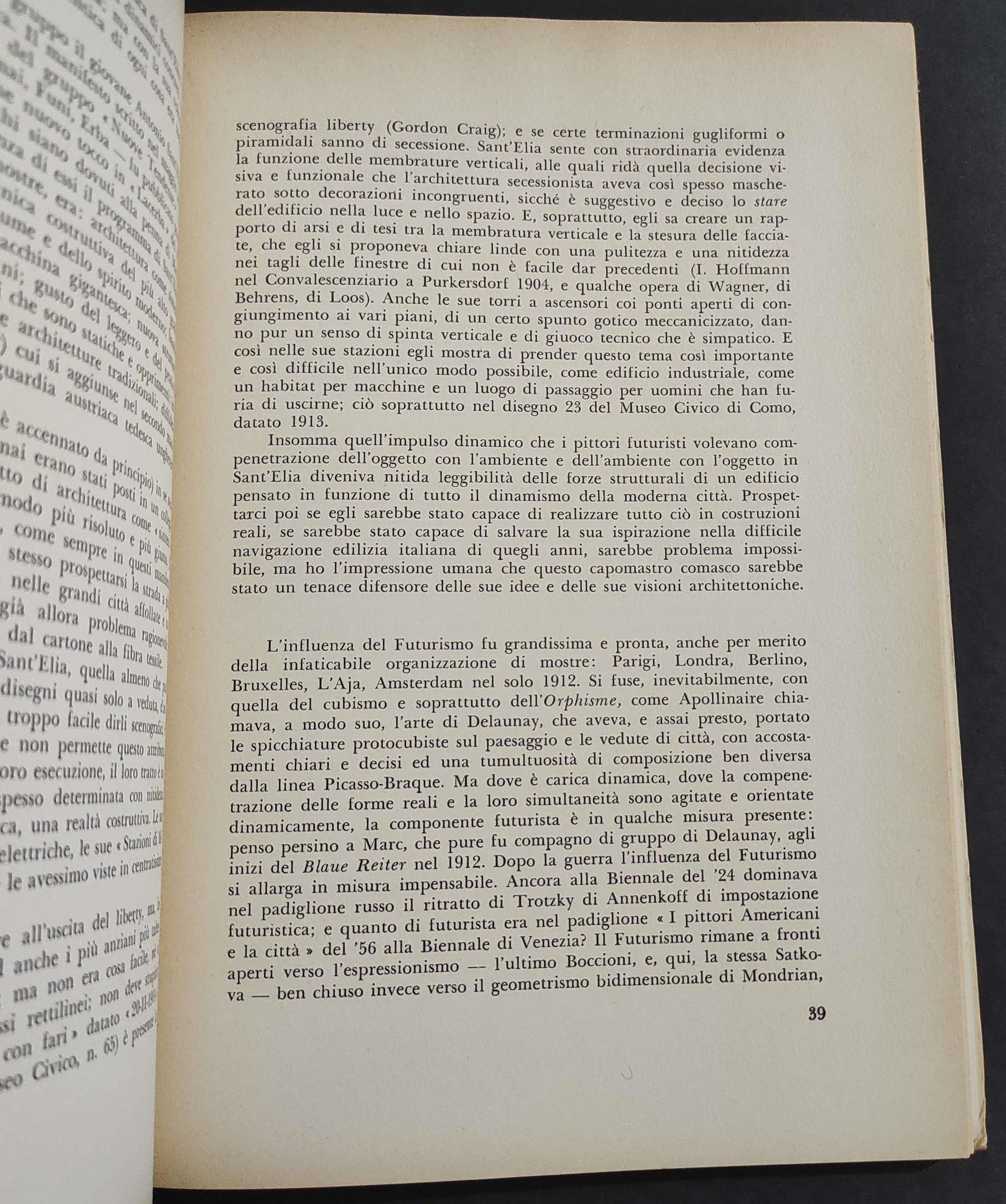 Il Futurismo - A. Palazzeschi - Ed. De Luca - 1959