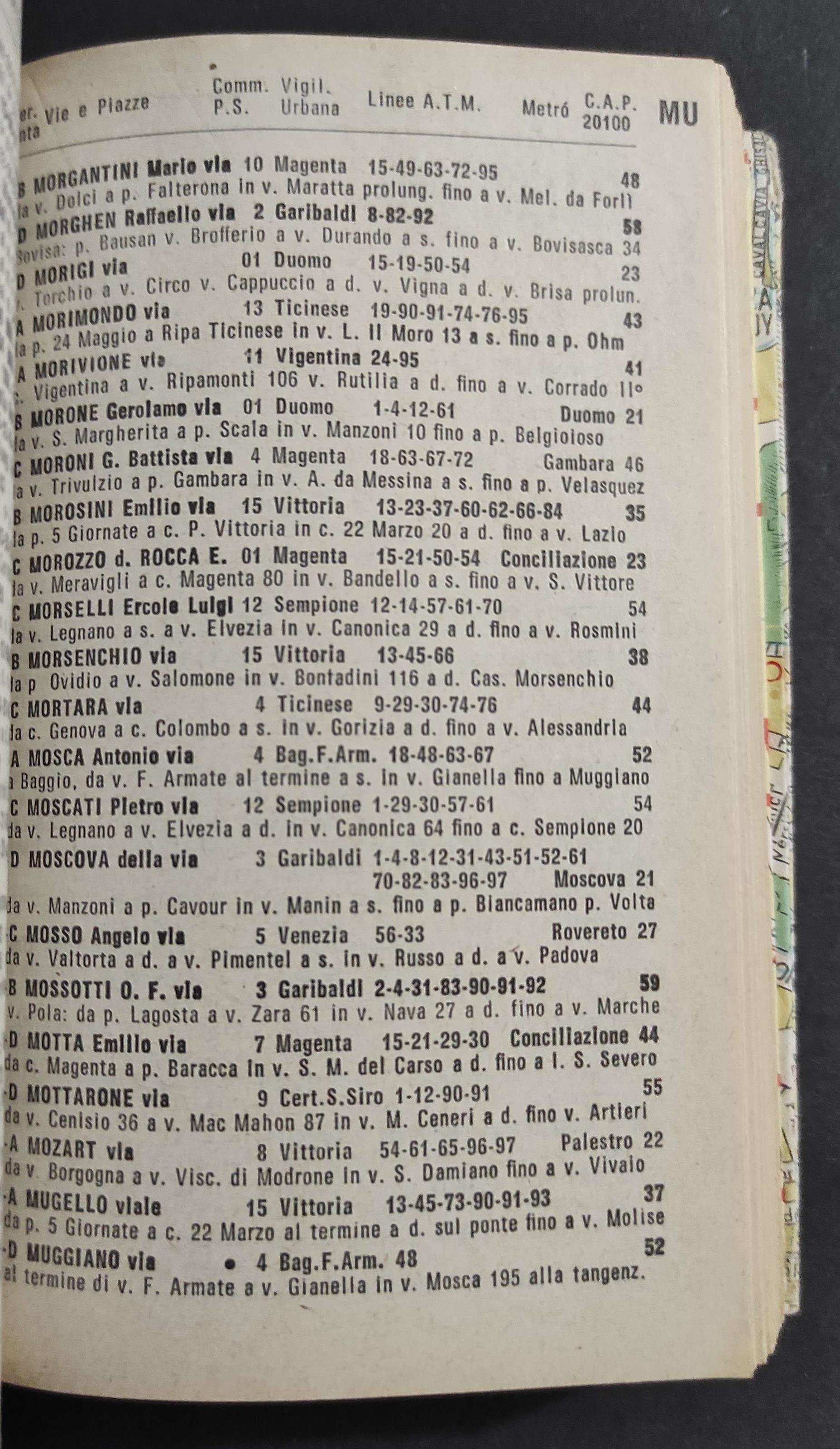 Generale Guida di Milano - Ed. Di Lauro - 1981