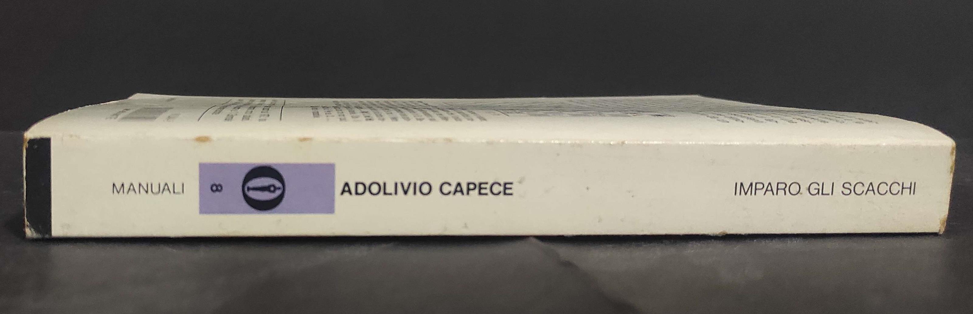 Imparo gli Scacchi - A. Capece - Ed. Mondadori - 1984