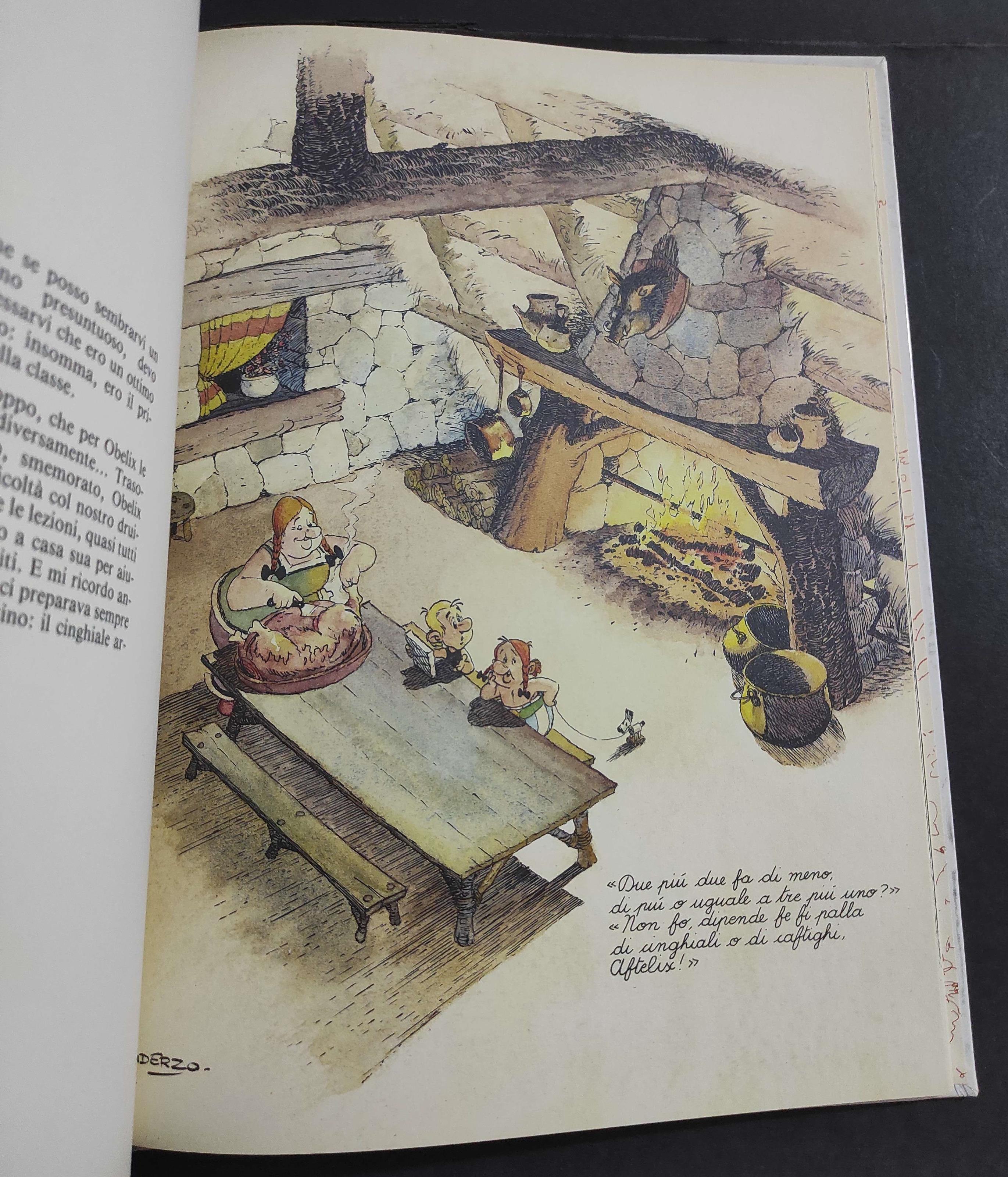 Come fu che Obelix Cadde da Piccolo nel Paiolo del Druido - R. Goscinny - Ed. Mondadori - 1989