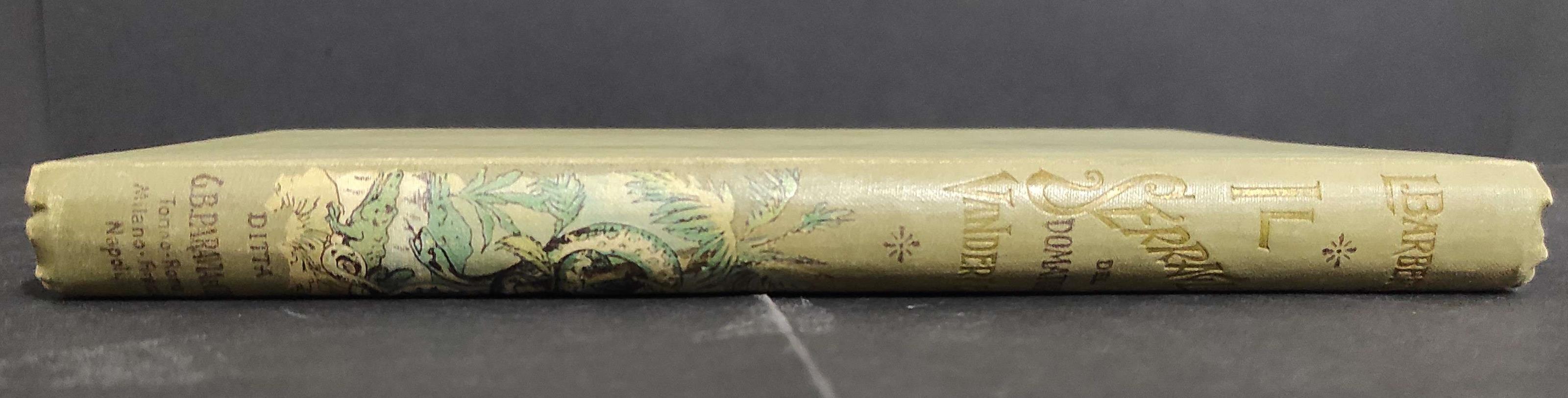 Il Serraglio del domatore Vanderfeld - L. Barberis - Ed. Paravia - 1908