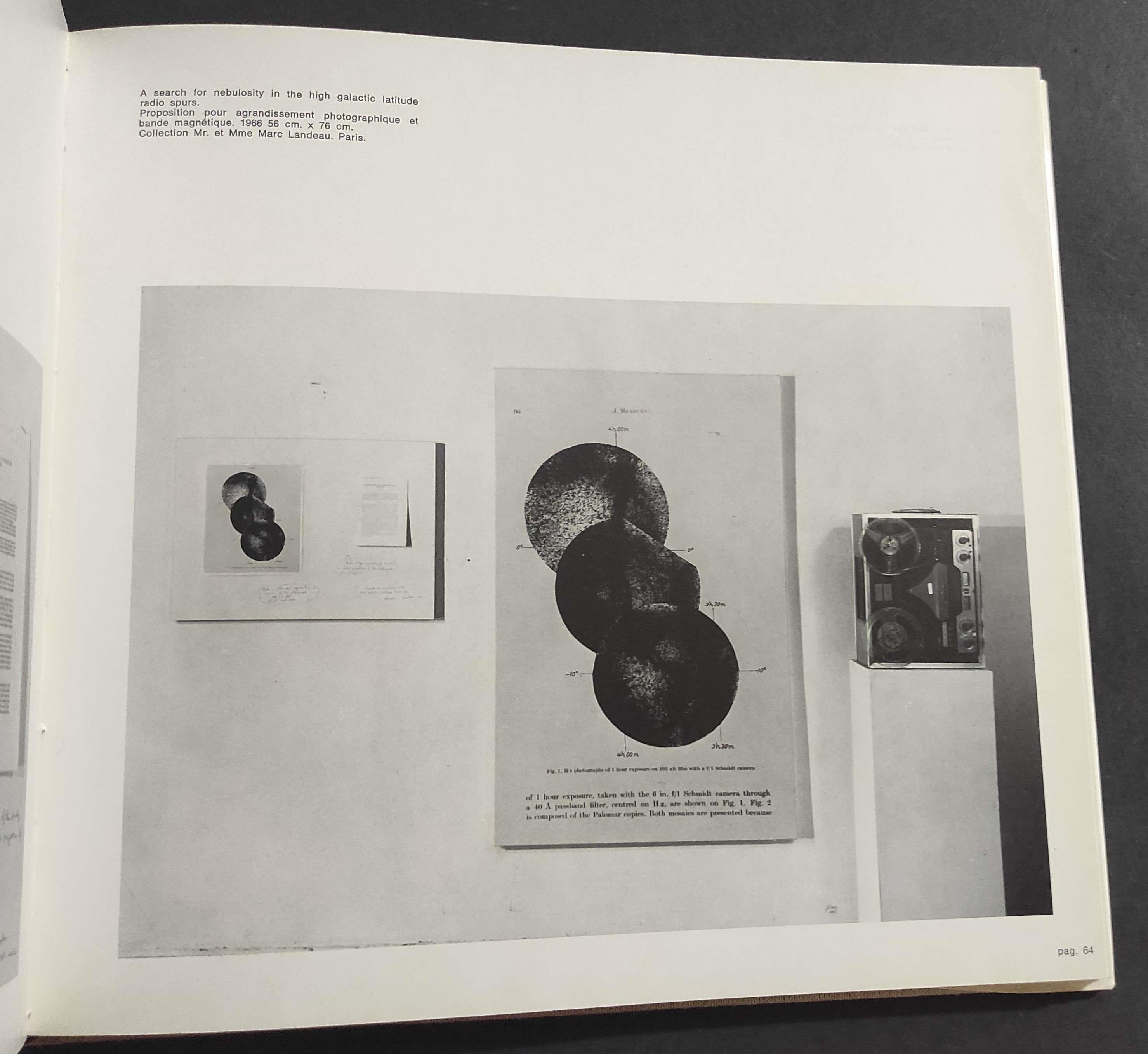 Bernar Venet - C. Millet - Ed. Prearo - 1974