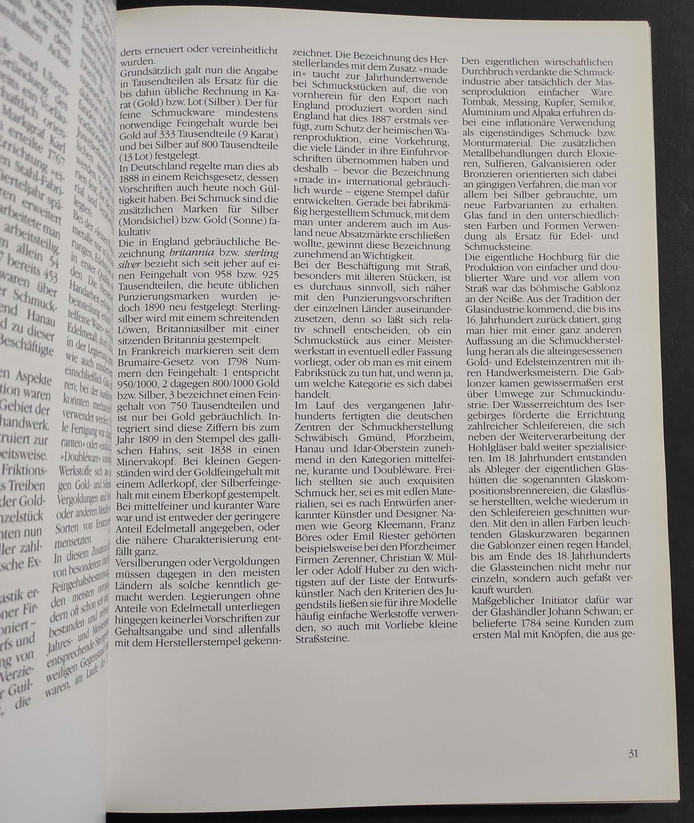 Strass - G. Greindl - Collection Rolf Heyne - 1990