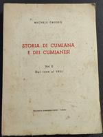 Storia di Cumiana e dei Cumianesi Vol. II 1664-1821- M. Grasso - 1962