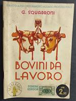 Bovini da Lavoro - G. Squadroni - 1932