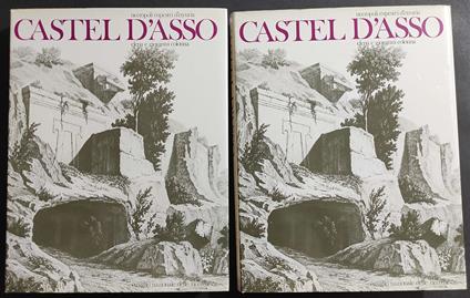 Necropoli Rupestri d'Etruria - Castel d'Asso - E. e G. Colonna - 1970 - 2 Vol - copertina